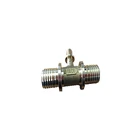Thread Threaded Fitting Brass OLDE Straight Connection Tee Reducing Thread For Russia Brass Fittings