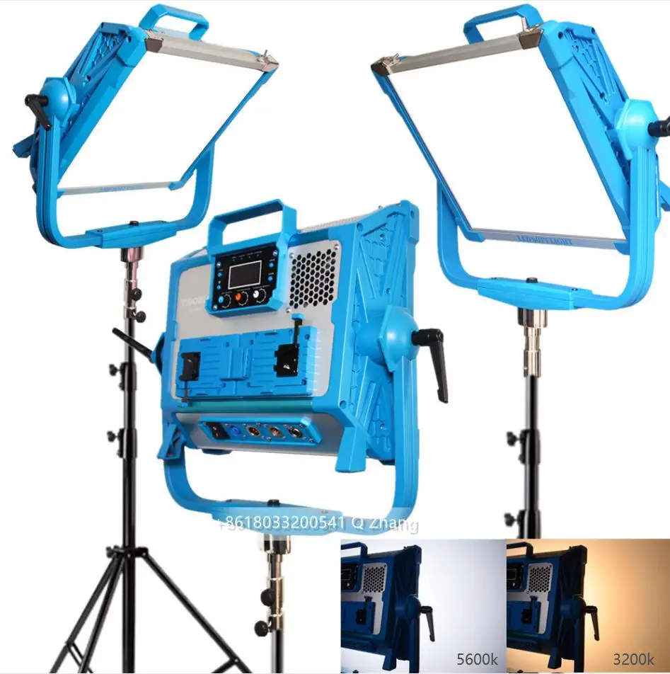 GL-3000C Portable Led Light Studio Equipment Live Film Lighting Camera Video Television Studio Equipment with Tripod Stand