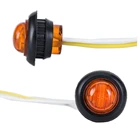 Cars SAE DOT Led Red Amber Marker Light Emergency Lights For Cars With Highly Quality