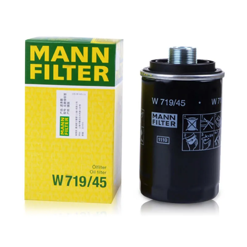 Germany Original Mann Oil Filter W719/45 With Certificates Verified  Supplier For Vw Oe: 06h 115403 06j 115561b 06h115561 - Buy Athorized  Distributor Supplier Genuine Parts Mann Whloesaler Original