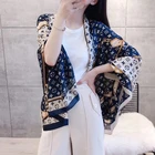 Scarf Wholesale 2021 Newest Custom Printed Silk Scarves High Quality 40colors Women Luxury Plaid Print Silk Scarf