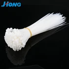Lock Strap Lock Cable Free Samples Zip Tie Self Lock Cable Tie White Black Plastic Strap Fastener 7.2*500