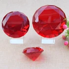 Gem Stone Hot Sale Gem Stone Colorful Crystal Diamond Paperweight For Home Decoration