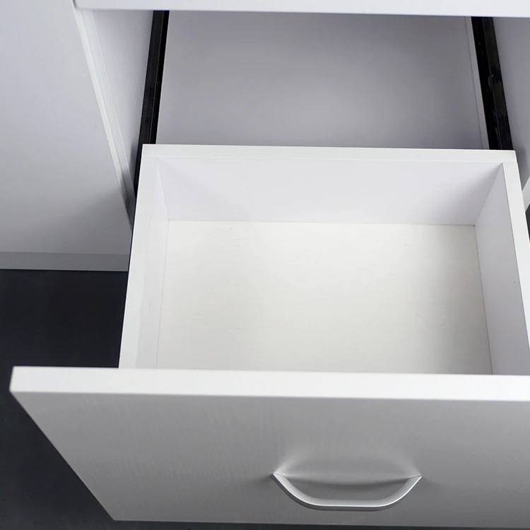 Tarpul Modern Nordic Design White Bathroom Vanity Cabinet Stainless Steel MDF Wooden Plywood Board Floor Mounted 5 Year Warranty supplier