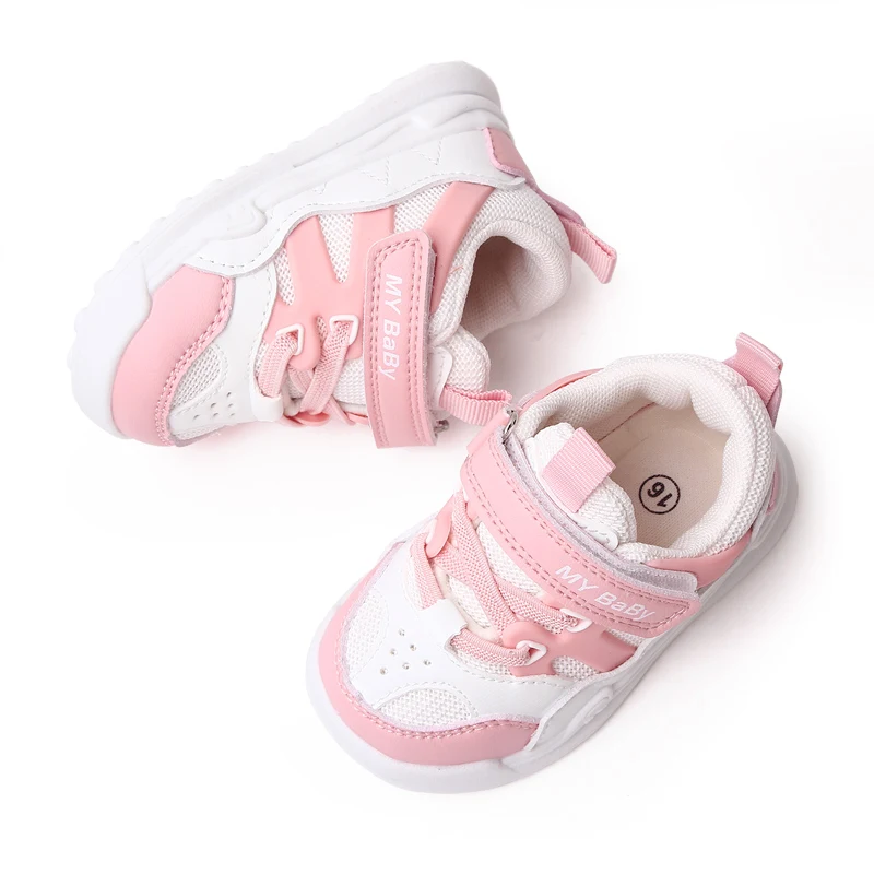 Hot Selling Wholesale Kids Toddler Baby Sport Shoes Prewalker Baby Shoes supplier