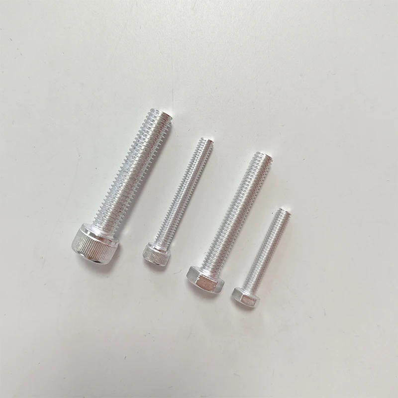 Customized Aluminum Outer Hexagon Bolt M5 M6 M8 M10 Aluminum Hexagon Socket Bolt details