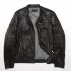 Mens Leather Jacket Wholesale Outdoor Streetwear Custom Winter Fashion Casual Black Mens Motorcycle Leather Jacket