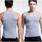 LYX002 Men's Vest Pure Cotton Breathable Slim Summer Sports Fitness Undershirt
