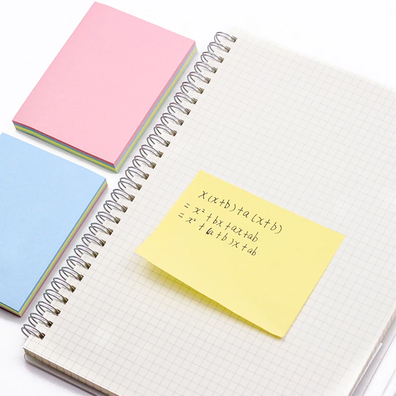 Stationery School Supplies Paper Stickers index Posted note It Sticky Note Pad Custom Memo Pad Sticky Notes