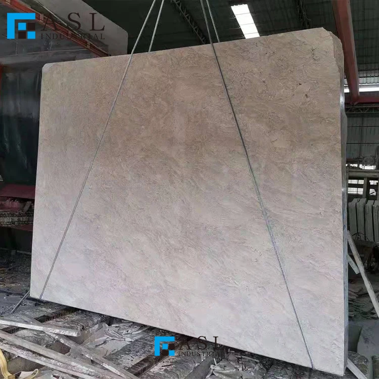 Factory direct perlato morocco omani beige marble slab oman omani beige cream  stone