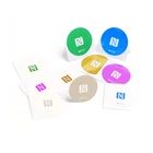 Price Adhesive Label Cheap Price Programmable HF 13.56mhz Adhesive NFC Tag Sticker N213 Label In Roll