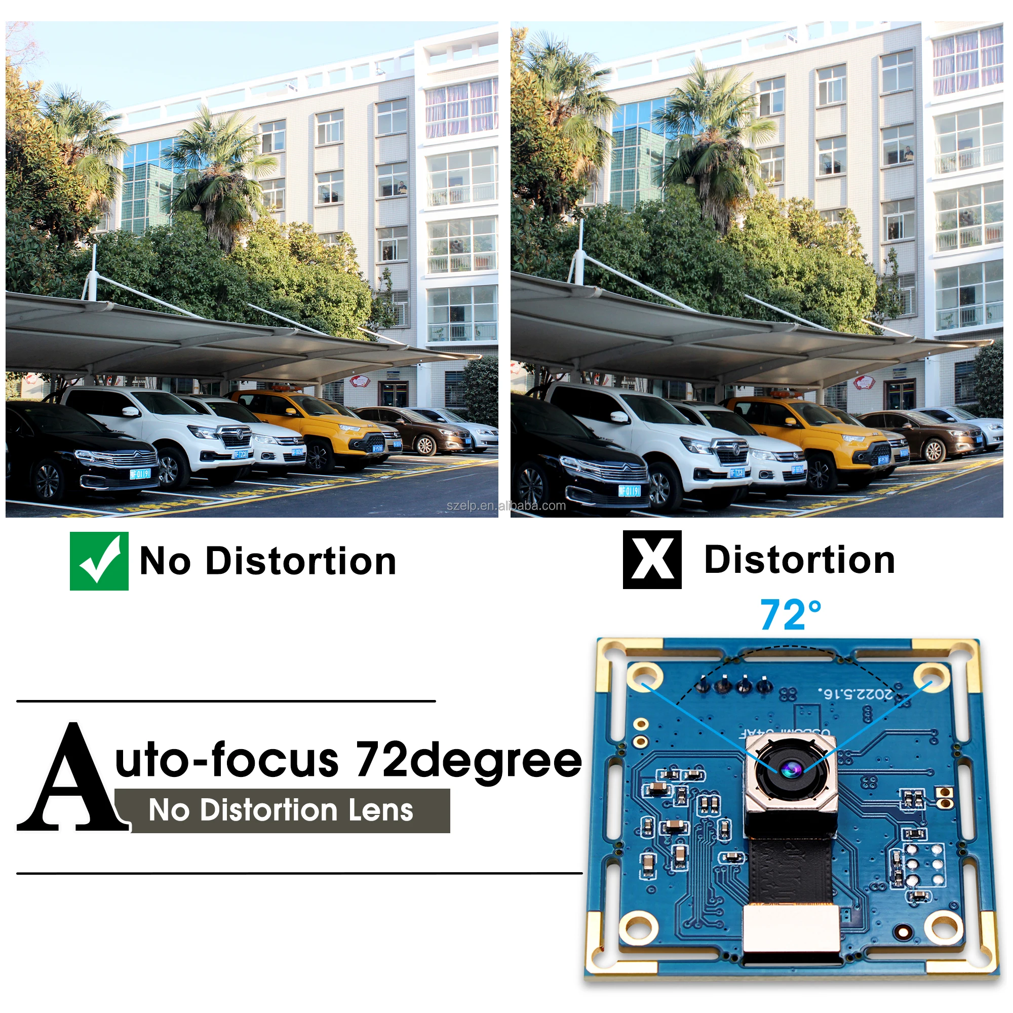 Elp 8mp Cmos Imx179 Af Autofocus Usb Camera Module Free Driver High