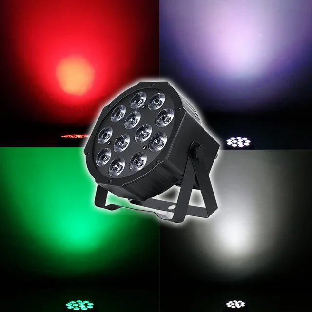 12X12W RGBW LED PAR Light/ disco light dmx512 control LED wash light stage professional dj equipment