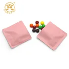 Sachet Plastic Packaging Bags Small Sachet For Single Serving Sizes Of Tea Coffee Sugar Packaging MOPP 3 Side Seal Bag