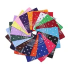 Cotton Fashion Girls Neckchief Customized Hankerchief China Factory BSCI SEDEX Audit Cotton Printed Scarf