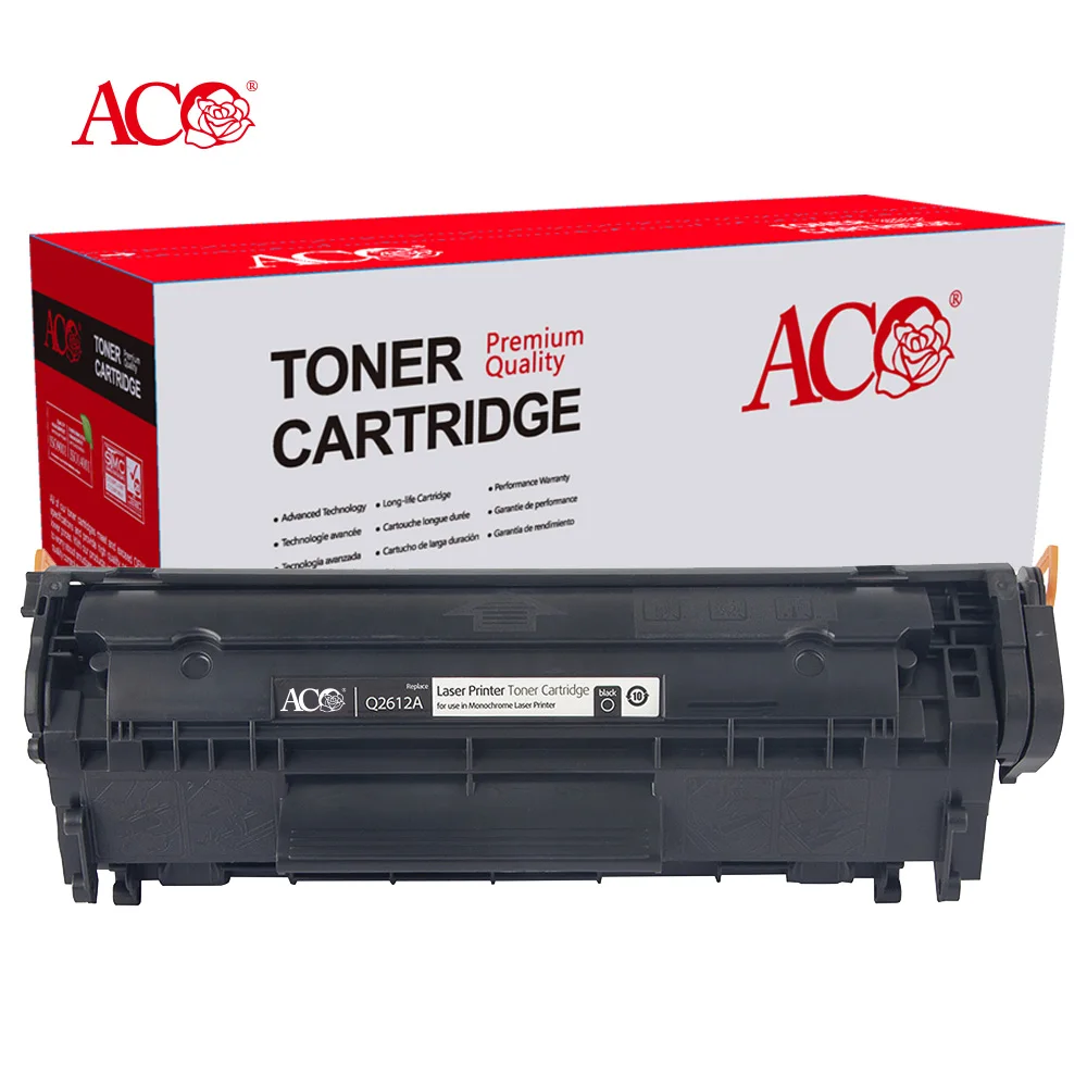 ACO Factory Wholesale Laser Toner 05A 05X 12A 17A 26A 30A 35A 36A 59A 78A 83A 85A 88A Premium Compatible Toner Cartridge For HP