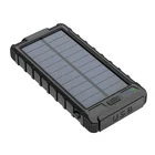 Usb Power With Amazon Hot-selling Dual USB Solar Power Bank With Compass 10000mAh