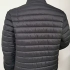Black Coat Customized Wholesale Winter Warm Black Goose Puffer Mens Coat Down Jacket