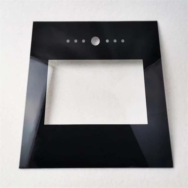 High-Temp Screen Printed Oven/Refrigerator Glass Door - 600°C Resistant, ROHS Compliant