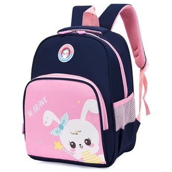 2022 Korean Version Cute Rabbit Primary Backpack Girls School Bags Summer Cartoon Children's Backpack Bookbag