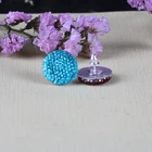 Stud Earrings Professional Manufacture Cheap Gypsophila Stud Earrings Resin For Women