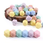 Beads Silicone Beads BPA Free Customized Necklace Bracelet Personalized Baby Teething Chew Teether Silicone Beads Baby