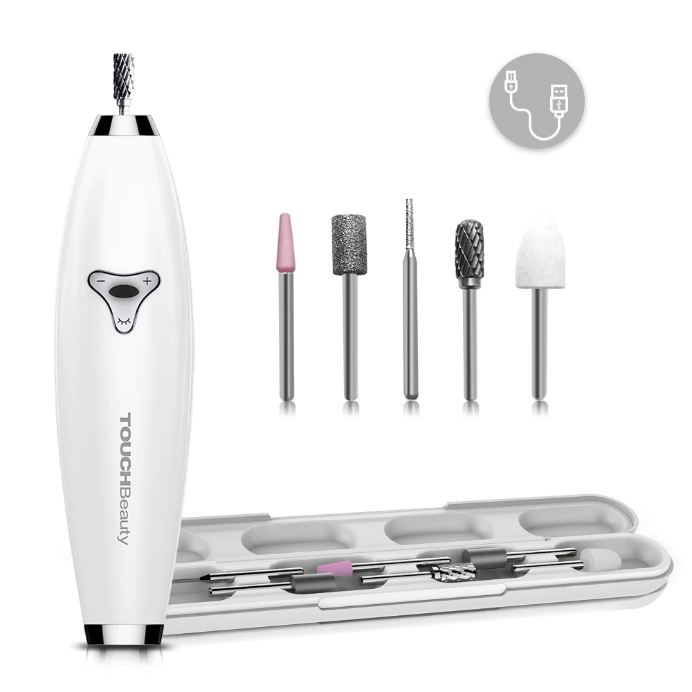 6 1 Electric Manicure Set And Nail File Professional - With 1 Storage Case And Usb Rechargeable Tb1733 - Buy Electric Manicure Set,Electric Nail Drill,Nail Art Stylish Nail