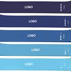 Stretch Fitness Stretch Resistance Band Customized Latex Power Fitness Stretch Pull Up Band Set 5 Level Resistance Bands