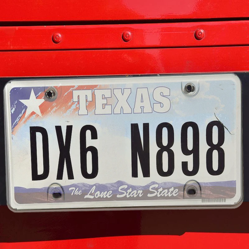 Visible Car Plate USA License Plate Frame Front Back Clear License Plate Frame factory