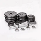 Gym Equipment Fitness Dumbbell Gym Equipment Weight Lifting Adjustable 15/20/30/50kg Commercial Dumbbell Set