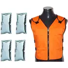 Water Vest Cooling Jacket For Summer Water Cooled High Visibility Safety Vest Cooling Vest