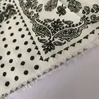 Fabric Wholesale Custom Made 100% Combed Cotton Fabric Can Be Used For Women's Wear And Scarves