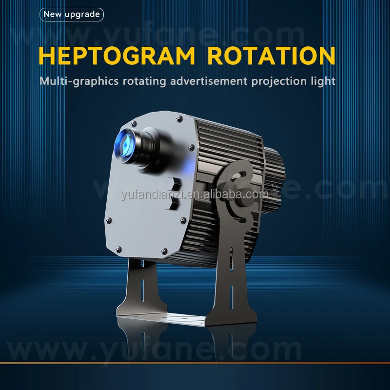 Yufan Seven Figure Rotating advertising projector light