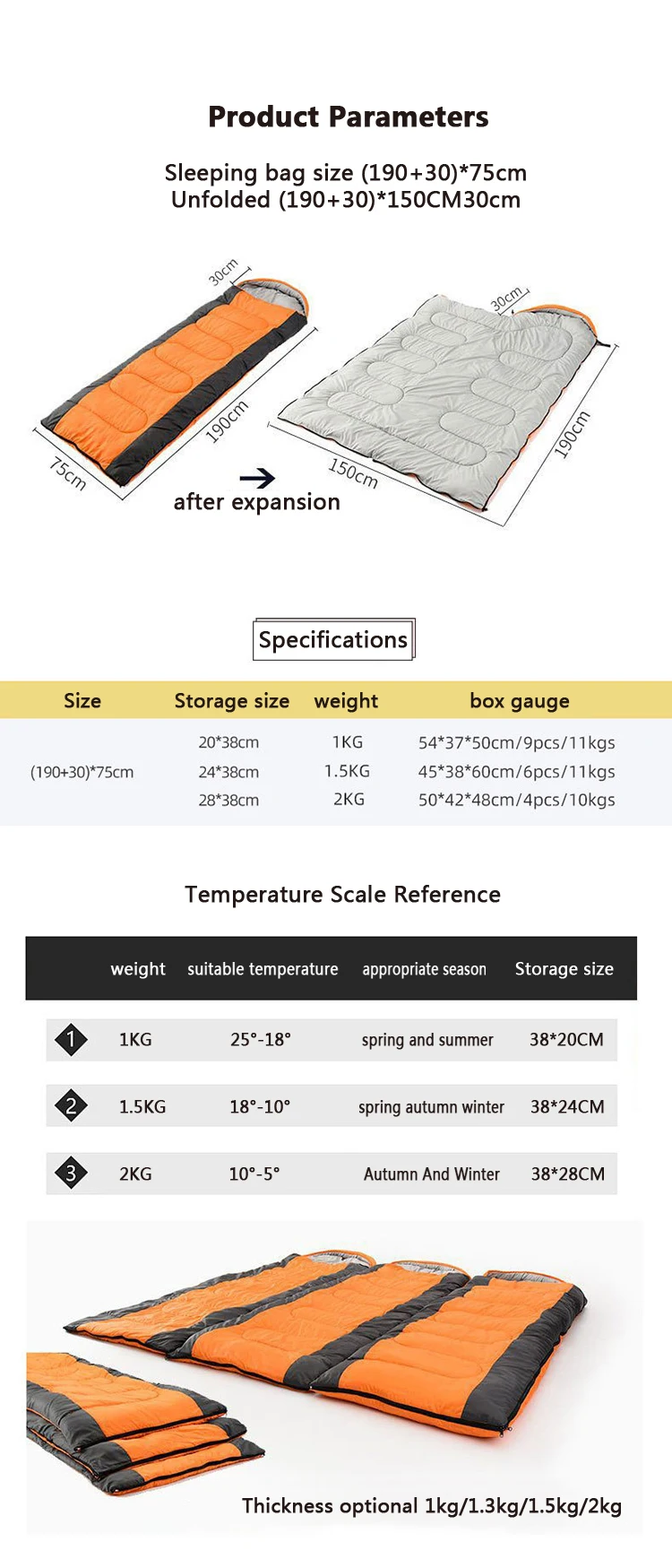 Ultra-light waterproof wearable sleeping bag - Sleeping Bag - 4