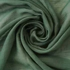 Shawl Fashion Solid Color Shawl Muslim Women Cotton Voile Hijab Scarf