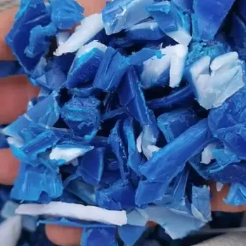 HDPE Blue Drum Scrap Regrind  LDPE LLDPE HDPE Plastic raw material factory price