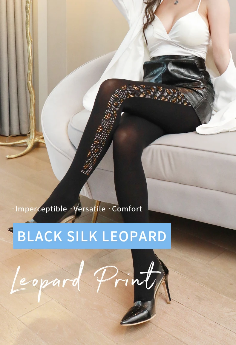 Velsatis Sexy Luxury Shiny Rhinestone Silk Stocking Side Leopard Diamond  Body Stocking Women Pantyhose /Tight| Alibaba.com