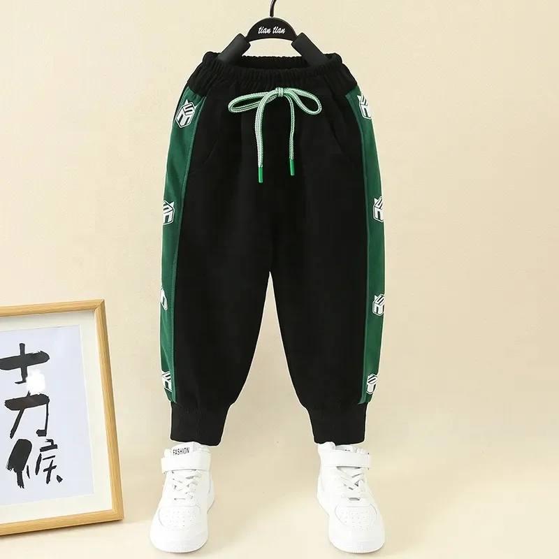 High Quality 2-10 Years Children Black Long Kids Fashion Jeans Pant for Boys Pants&Trousers