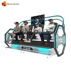 VR Theme Park Projects Customization VR Motion Sensing 4 People Interactive Game Cinema