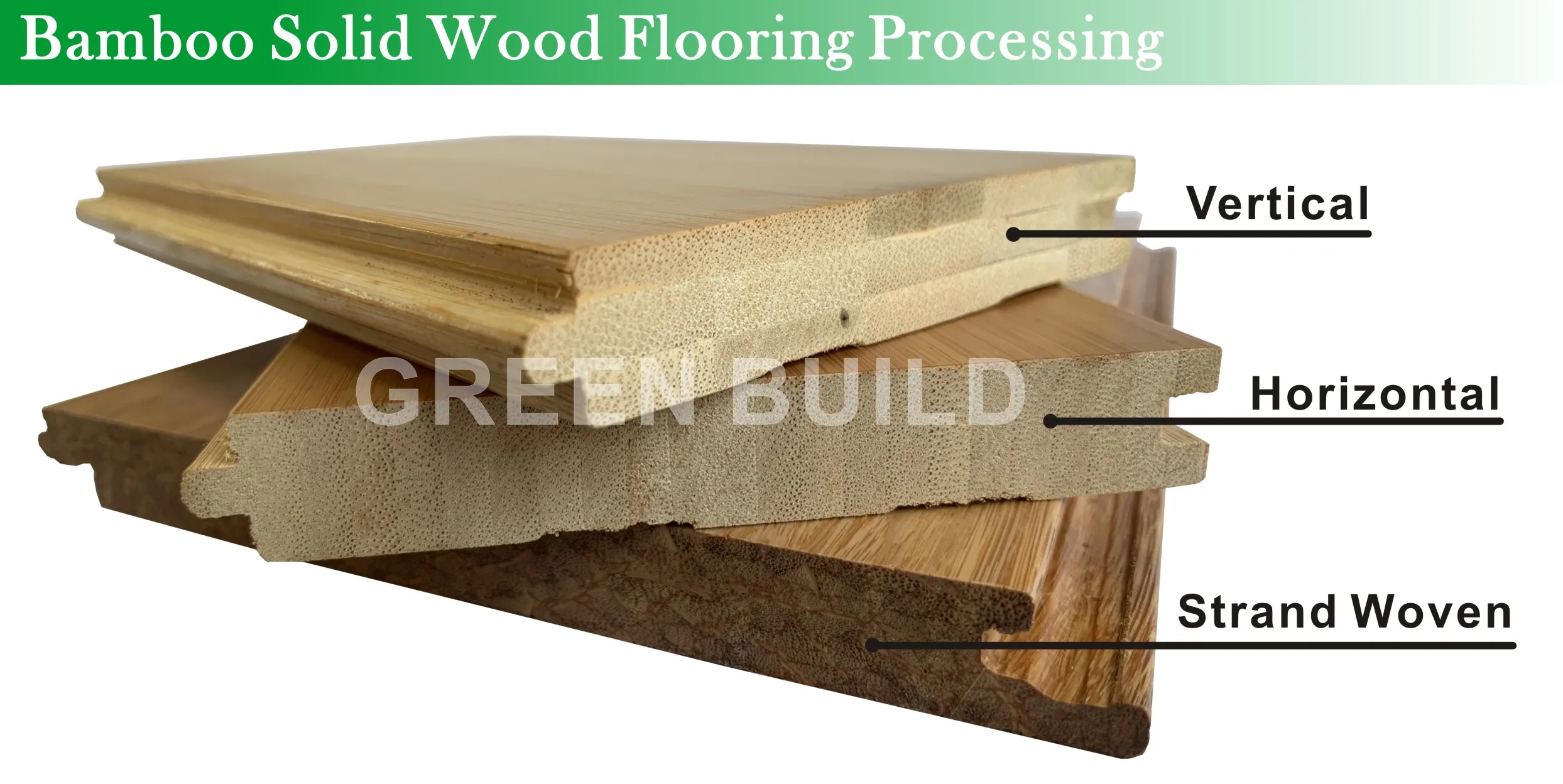 Solid Natural Eco Forest Strand Woven Bamboo Flooring Guangzhou