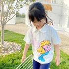 Kids Polo Shirt T Short Sleeve High Quality Custom Kids Polo Shirt Girl Polo T Shirt Short Sleeve Summer 95 Cotton Shirt