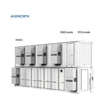 Containerized Energy Storage System Ft Liquid Cooling Bess Mwh