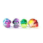 Stones Mini Hand Carved Cool Crystal Stones And Gift Aura Glass Halloween Skulls