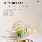Customize Manufacturer Wholesale Disposable Disc Good Quality Cheap Disposable Dinner Plate Set