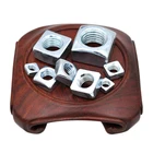 Din DIN557 Square Nuts-Product Grade C Carbon Steel Q235 Galvanized Square Nuts GB39