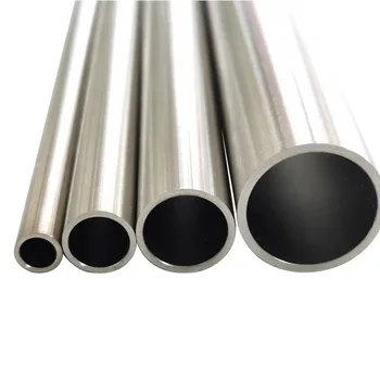 Source Factory Precision Laser Cutting 304 & 316 Stainless Steel Seamless Tube Decorative Round Tube