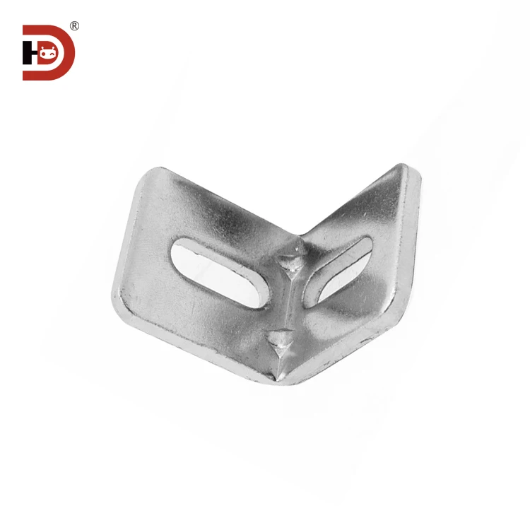 Aluminum Profile Corner Fittings 20/30/40 Iron Corner Code M8 Long Hole L Corner Seat Fixing Parts Connecting Parts supplier