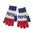 Promotion Custom Mens Jacquard Logo Acrylic Touch Screen Gloves For Women