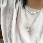 Pearl Necklace 925 Sterling Silver Freshwater Seed Pearl Chain Necklace