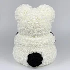 Rose Xingsheng Top Quality Foam Rose Bear Pe Rose Bear Rose Panda For Valentine's Day Gift